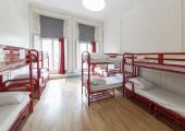 dormitorio compartido espacioso